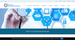 Desktop Screenshot of inz.waw.pl